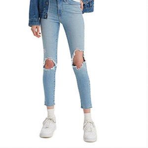Levi's 721 High Rise Stretch Skinny Jeans